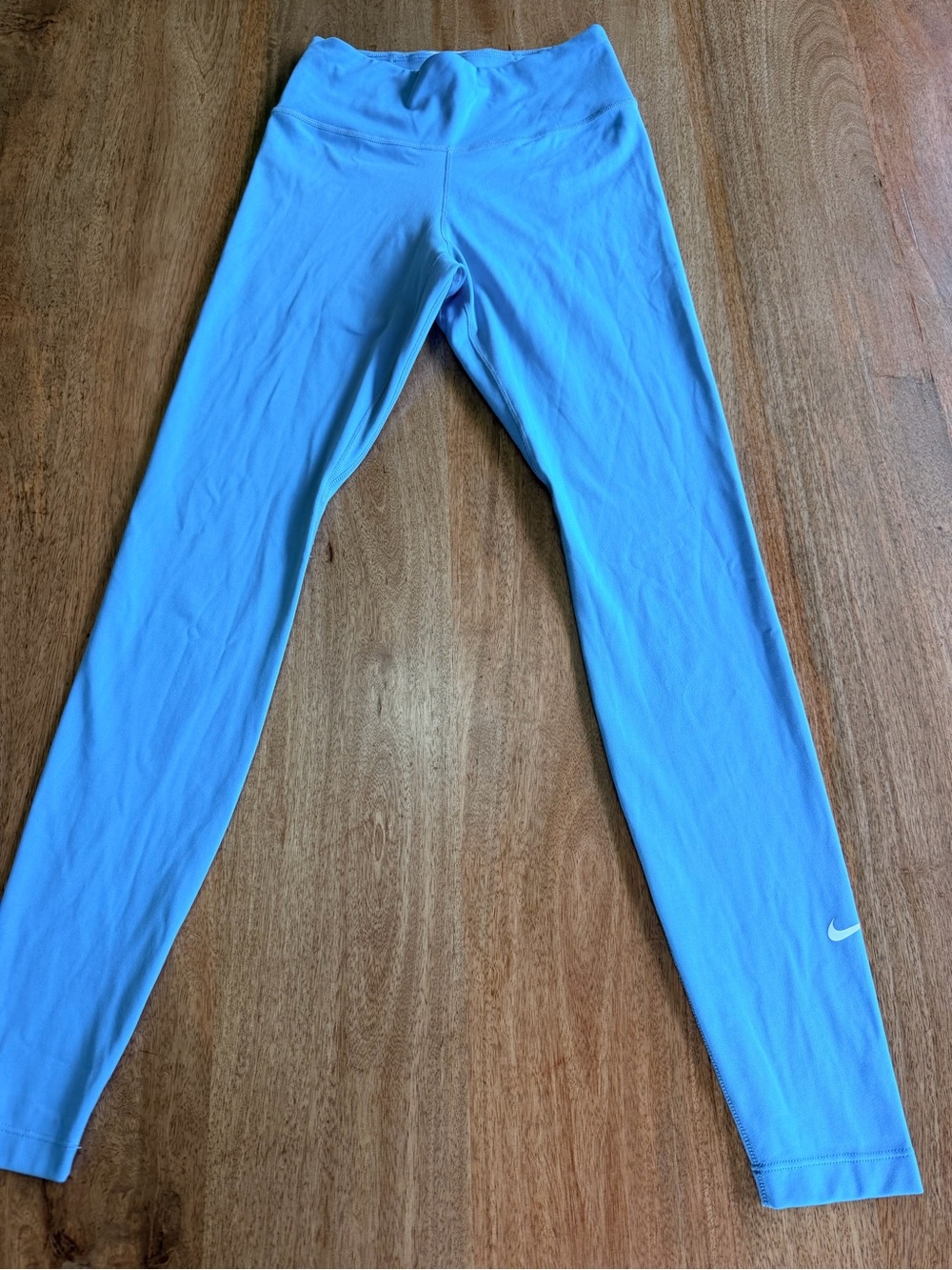 Nike Light Blue Women's Athletic Leggings
